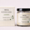 Jasmine Fragrance Handmade Jar Candle – Relaxing Decorative Candle Trysa Candle