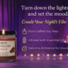 Premium Coffee Scented Jar Candle – Handmade Aromatherapy Decorative Candle Trysa candle