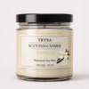 Premium Handmade Vanilla Jar Candle – Soothing Fragrance Decorative Candle Trysa Candle
