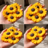 Trysa candle Sunflower Shape Floating Candles2